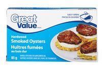 Great Value Smoked Oysters