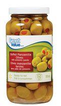 Great Value Stuffed Manzanilla Olives