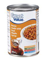 Great Value Baked Beans in Maple syrup