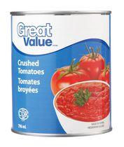 Great Value Crushed Tomatoes