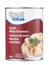 Great Value Sliced White Potatoes