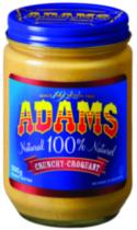 Adams® 100% Natural Crunchy Peanut Butter