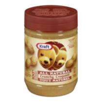 Kraft All Natural Crunchy Peanut Butter