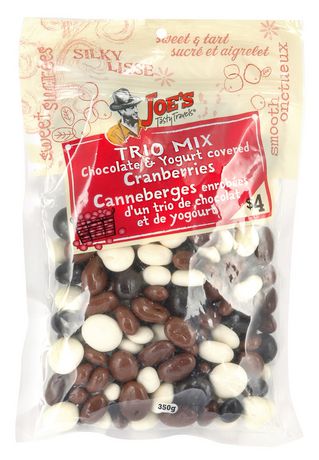 Joe’s Tasty Travels - Trio Mix Chocolate & Yogurt Covered Cranberries
