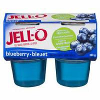 JELL-O Refrigerated Ready-to-Eat Blueberry Gelatin Cup
