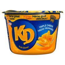 Kraft Triple Cheese Macaroni and Cheese in Cup