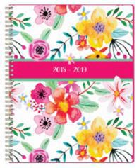 Markings Pink Floral Tri-fold Weekly Organizer