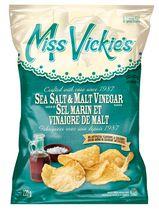 Miss Vickie's® Sea Salt & Malt Vinegar Kettle Cooked Potato Chips