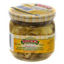 Quartered Artichoke Hearts Marinated in Oil