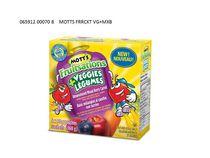 Mott's Fruitsations Rocket Unsweetened Mixed Berry Carrot Fruit and Veggie Snacks