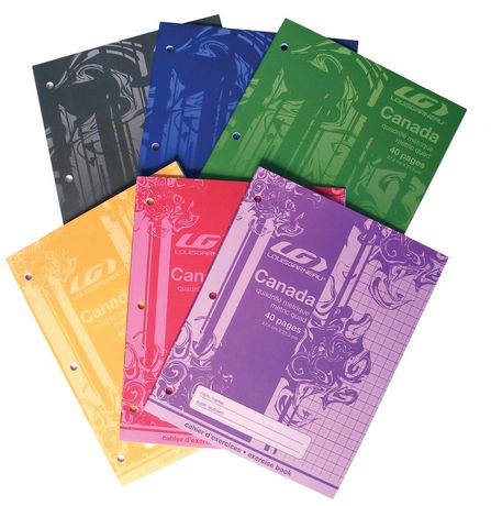 Quad Canada Notebook 40 Pages