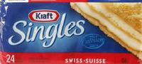 Kraft Singles Cheese Swiss Slices