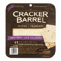 Cracker Barrel Monterey Jack Natural Cheese Slices
