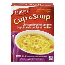 Lipton® Cup-a-Soup Chicken Noodle Supreme Instant Soup Mix 4 Packs-61g