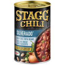 Stagg Chili Silverado Canned Beef Chili with Beans