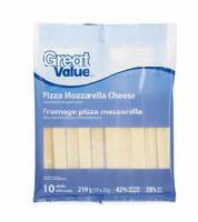 Great Value Pizza Mozzarella Cheese Sticks