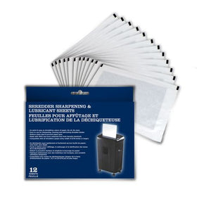 Shredder Sharpening And Lubricant Sheets