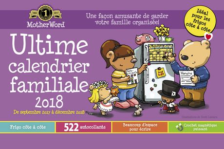 Ultimate Family French Small Calendar