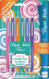 Flair Medium Point Limited Edition Candy Pop Felt Tip Pens