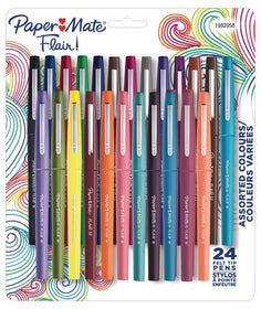 Flair Felt Assorted Colors Medium Point Tip Pens