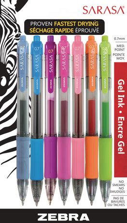 Sarasa Assorted Retractable Gel Ink Pen
