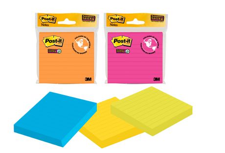 Post-it Super Sticky Mixed Notes