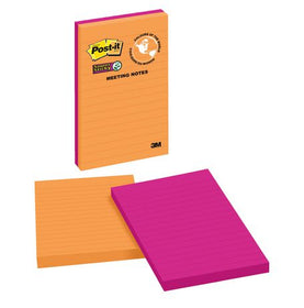 Post-it Super Sticky Lined Meeting Notes