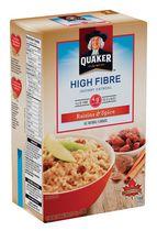 Quaker High Fibre Raisins & Spice Instant Oatmeal