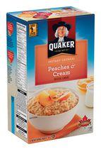 Quaker Peaches & Cream Instant Oatmeal