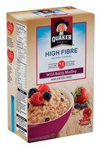 Quaker Wildberry Medley High Fibre Instant Oatmeal