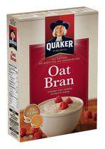 Quaker Oats All Natural Oat Bran Creamy Hot Cereal Oatmeal