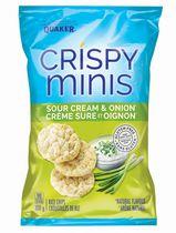 Quaker Crispy Minis Sour Cream & Onion Rice Chips
