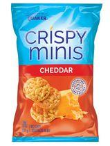 Quaker Crispy Minis Cheddar Rice Chips