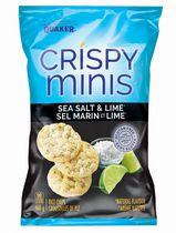 Quaker Crispy Minis Sea Salt & Lime Rice Chips