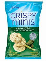 Quaker Crispy Minis Crunchy Dill Rice Chips
