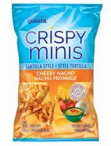 Quaker Crispy Minis Cheesy Nacho Tortilla Style Rice Chips