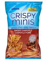 Quaker Crispy Minis Tortilla Style Smoky Chipotle Rice Chips