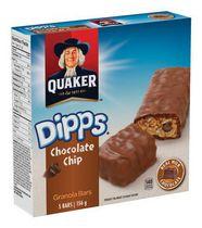 Quaker Dipps Chocolate Chip Granola Bars
