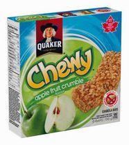 Quaker Chewy Apple Fruit Crumble Granola Bars