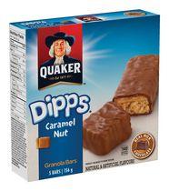 Quaker Dipps Caramel Nut Granola Bars
