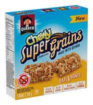 Quaker Chewy Super Grain Oats & Honey Granola Bars