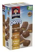 Quaker Dipps Triple Play Granola Bars