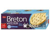 Breton Dare Gluten Free White Bean with Salt and Pepper Crackers