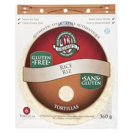 Grimm's Gluten Free Rice Tortillas