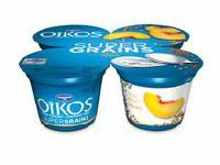 OIKOS Supergrains Peach 2% M.F. Greek yogurt