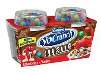 YoCrunch® Strawberry / M&M's® 1.5% M.F. Yogurt