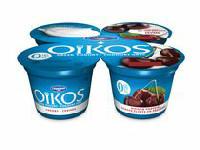 OIKOS Cherry 0% M.F. Greek yogurt