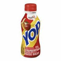 Yop by Yoplait Strawberry/Banana Flavour Drinkable Yogurt