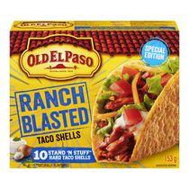 Old El Paso Special Edition Ranch Blasted Stand N Stuff Taco Shells