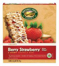 Nature's Path Organic Flax Plus Berry Strawberry Granola Bar